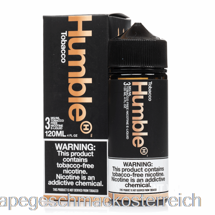 Tabak - Humble Juice Co. - 120 Ml 6 Mg Vape-Geschmack